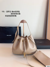 Load image into Gallery viewer, YSK379 Medium Bucket Bag in Calfskin / 12.2x13x6.1inch