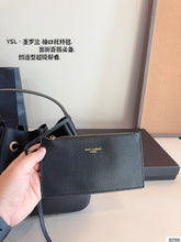 Load image into Gallery viewer, YSK379 Medium Bucket Bag in Calfskin / 12.2x13x6.1inch