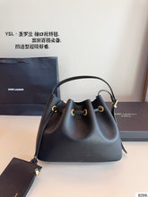 Load image into Gallery viewer, YSK379 Medium Bucket Bag in Calfskin / 12.2x13x6.1inch