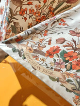 Load image into Gallery viewer, CLTH396 Dior 4 Saisons Printemps Soleil 90 Square Scarf / 35.5 x 35.5 inches