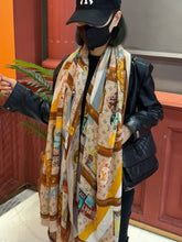 Load image into Gallery viewer, CLTH399 LB Cashmere Shawl / 43.3x78.7inch