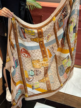 Load image into Gallery viewer, CLTH399 LB Cashmere Shawl / 43.3x78.7inch