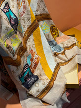 Load image into Gallery viewer, CLTH399 LB Cashmere Shawl / 43.3x78.7inch