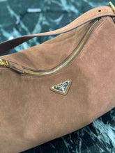 Load image into Gallery viewer, PD311 Prada Aimée Large Suede Shoulder Bag / HIGHEST QUALITY VERSION /9x15.3x4.7inch