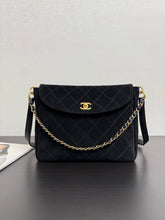 Load image into Gallery viewer, CC1409 Chanel 26C Suede Messenger Bag / HIGHEST QUALITY VERSION / 30 x 21.5 x 6 cm
