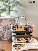 Load image into Gallery viewer, DR406 Hat Basket Bag / 14x8x4.5inches