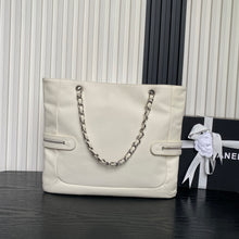 Load image into Gallery viewer, CCCC1411 Chanel Vintage Paris Graffiti Expandable Tote / 38 x 33 cm / HIGHEST QUALITY VERSION