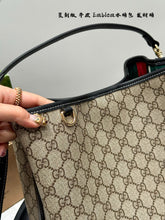 Load image into Gallery viewer, GC725 GG Emblem Small Bucket Bag / 7.5"W x 7.1"H x 4.3"D