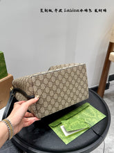 Load image into Gallery viewer, GC725 GG Emblem Small Bucket Bag / 7.5"W x 7.1"H x 4.3"D