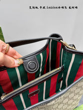 Load image into Gallery viewer, GC725 GG Emblem Small Bucket Bag / 7.5"W x 7.1"H x 4.3"D