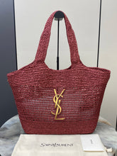 Load image into Gallery viewer, YSK466 Saint Laurent Icare Small Crochet Tote / HIGHEST QUALITY VERSION / 46 x 28 x 15 cm