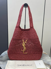 Load image into Gallery viewer, YSK466 Saint Laurent Icare Small Crochet Tote / HIGHEST QUALITY VERSION / 46 x 28 x 15 cm