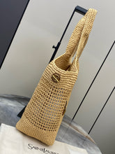 Load image into Gallery viewer, YSK467 Saint Laurent Icare Small Crochet Tote / HIGHEST QUALITY VERSION / 46 x 28 x 15 cm