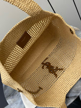 Load image into Gallery viewer, YSK467 Saint Laurent Icare Small Crochet Tote / HIGHEST QUALITY VERSION / 46 x 28 x 15 cm