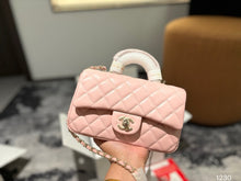 Load image into Gallery viewer, CC1017 Mini Flap Bag with Top Handle / 4.7 × 7.8 × 2.3 in