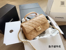 Load image into Gallery viewer, CC797 Flap Bag with Top Handle / 7.8x4.7x2.3inch