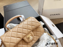 Load image into Gallery viewer, CC797 Flap Bag with Top Handle / 7.8x4.7x2.3inch