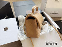 Load image into Gallery viewer, CC797 Flap Bag with Top Handle / 7.8x4.7x2.3inch