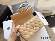 Load image into Gallery viewer, CC797 Flap Bag with Top Handle / 7.8x4.7x2.3inch