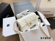 Load image into Gallery viewer, CC797 Flap Bag with Top Handle / 7.8x4.7x2.3inch