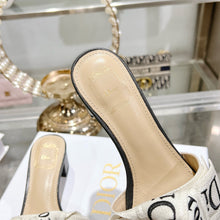 Load image into Gallery viewer, SE1747 Dior J'Adior Dentelle Bow High Heel Sandals / 4cm Heel / Size 5-11