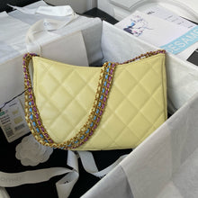Load image into Gallery viewer, CC870 Small/Medium Hobo Bag / Pink/Yellow/Blue/Black/White