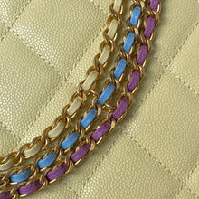 Load image into Gallery viewer, CC870 Small/Medium Hobo Bag / Pink/Yellow/Blue/Black/White