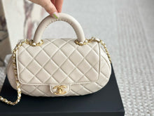 Load image into Gallery viewer, CC1015 Small Flap Bag with Top Handle / 9.4x4.7x3.5inch