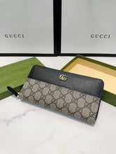 Load image into Gallery viewer, GC618 GG Marmont Zip Around Wallet / 7.5"W x 4.1"H x .8"D