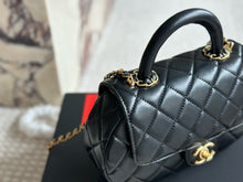 Load image into Gallery viewer, CC1015 Small Flap Bag with Top Handle / 9.4x4.7x3.5inch