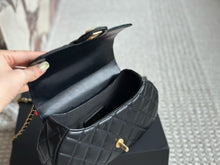 Load image into Gallery viewer, CC1015 Small Flap Bag with Top Handle / 9.4x4.7x3.5inch