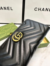 Load image into Gallery viewer, GC619 GG Marmont Zip Around Wallet / 7.4"W x 4"H x .7"D