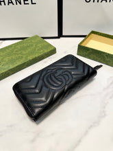 Load image into Gallery viewer, GC619 GG Marmont Zip Around Wallet / 7.4"W x 4"H x .7"D