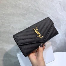 Load image into Gallery viewer, YSK327 Cassandre Matelassé Large Flap Wallet / 7.4 x 4.3 x 1.1 INCHES