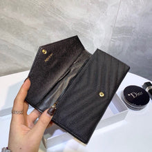 Load image into Gallery viewer, YSK327 Cassandre Matelassé Large Flap Wallet / 7.4 x 4.3 x 1.1 INCHES