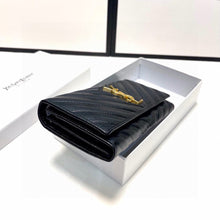 Load image into Gallery viewer, YSK328 Cassandre Matelassé Large Flap Wallet / 7.4 x 4.3 x 1.1 INCHES