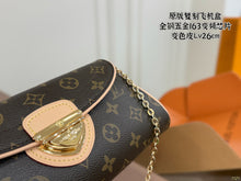 Load image into Gallery viewer, LB1469 Louis Vuitton Manhattan Shoulder Bag / 26 x 12 cm
