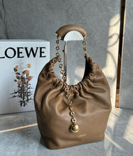 Load image into Gallery viewer, LWE027 Small Squeeze Bag in Nappa Lambskin / HIGHEST QUALITY VERSION / 10.5x9.4x11.4inch