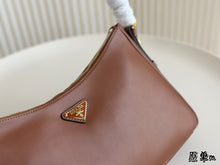 Load image into Gallery viewer, PD313 Prada Aimée Large Suede Shoulder Bag / 9x15.3x4.7inch