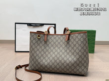 Load image into Gallery viewer, GC711 GG Emblem Large Tote Bag / 14.1x10.2x5.9inch