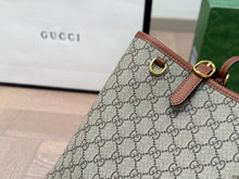 Load image into Gallery viewer, GC711 GG Emblem Large Tote Bag / 14.1x10.2x5.9inch