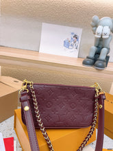 Load image into Gallery viewer, LB898 Multi Pochette Accessoires / 9.8 x 5.7 x 1.8 inches