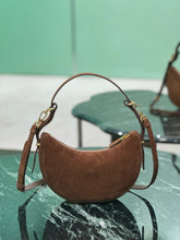 Load image into Gallery viewer, PD316 Prada Arqué Suede Shoulder Bag / HIGHEST QUALITY VERSION / 8.8x7.3x2.5inch
