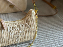 Load image into Gallery viewer, PD283 Prada Re-edition Crochet mini-bag / 7x8.6x2.3inch