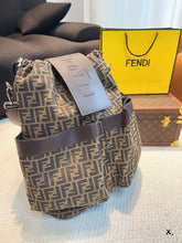 Load image into Gallery viewer, MBG067 FF Jacquard Fendi Strike Medium / 13.3x2x16.5inch