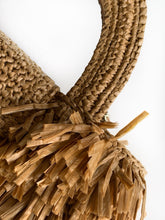 Load image into Gallery viewer, CC1428 Chanel 26S Handmade Rattan Fringe Kelly Bag / 13 x 19 x 7 cm / HIGHEST QUALITY VERSION