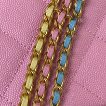 Load image into Gallery viewer, CC869 Small/Medium Hobo Bag / Pink/Yellow/Blue/Black/White