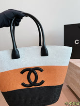 Load image into Gallery viewer, CC1429 Chanel Coco Beach Tote / 48 x 29 cm