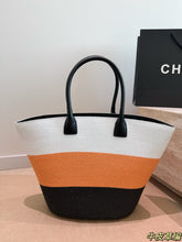 Load image into Gallery viewer, CC1429 Chanel Coco Beach Tote / 48 x 29 cm