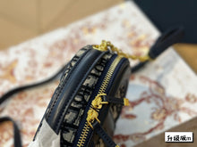 Load image into Gallery viewer, DR343 CD Signature Oval Camera Bag / 7 x 4.5 x 2.5 inches